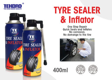 गैर - जहरीले टायर सीलर और फ्लैट टायर / पंचर टायर / रबर टायर को ठीक करने के लिए इन्फ्लेटर